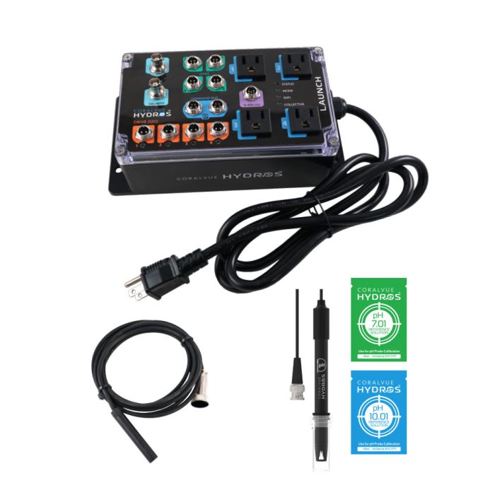 HYDROS Launch Smart Aquarium Controller with pH & Temperature Monitoring