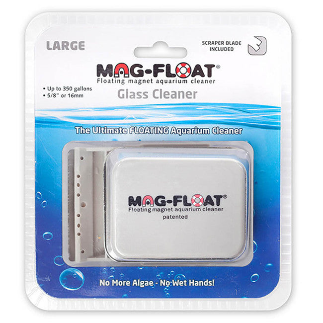 Mag-Float 350 Large Glass Aquarium Cleaner with Scraper