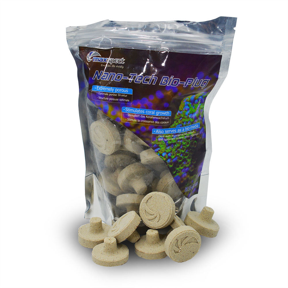 Maxspect Nano-Tech Bio-Plug Coral Frag Plugs