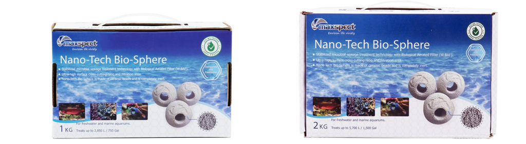 Maxspect Nano-Tech Bio-Spheres — 1 kg and 2 kg package options