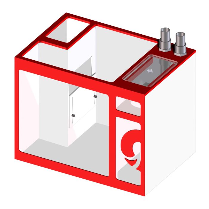 Reef Octopus OCTO LUX T60 32 Gallon Complete Aquarium System  All In One Reef Ready Setup