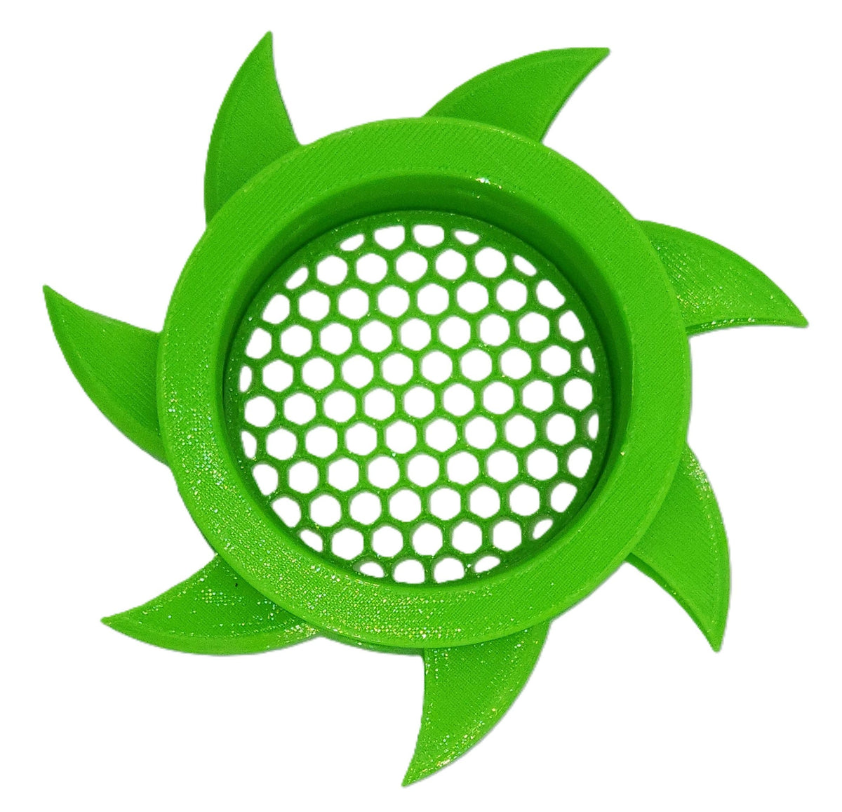 Drifter OG floating fish feeder in Glow Stick Green