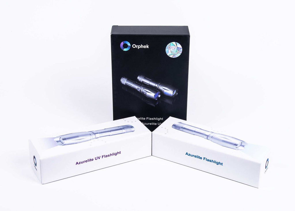 Orphek Azurelite Blue & UV LED Flashlight Combo for Corals product photo