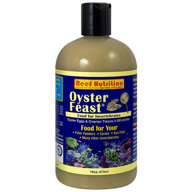 Reef Nutrition Oyster-Feast Oyster Egg &amp; Tissue Concentrate – 16 oz &amp; 32 oz