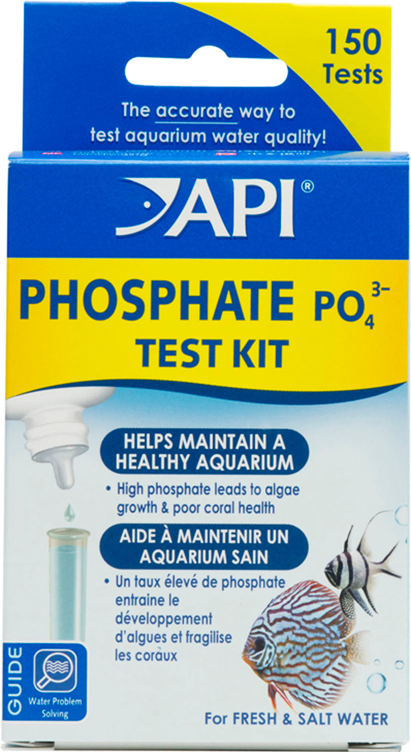 API Phosphate Test Kit Accurate PO4 Testing for Saltwater & Reef Aquariums