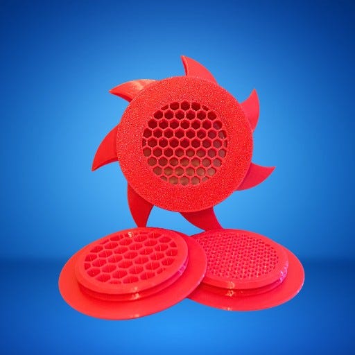 Drifter PRO floating fish feeder in Coral Candy Pink