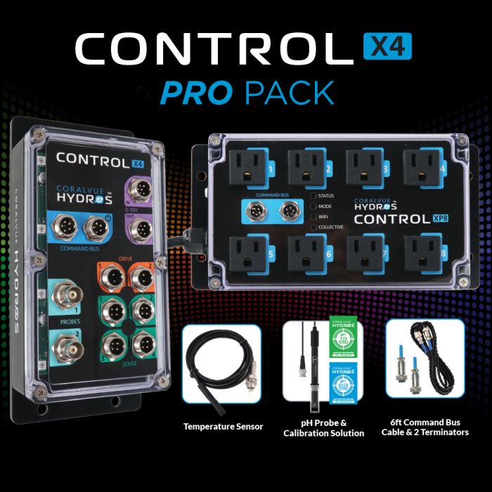 HYDROS Control X4 / XP8 PRO Pack – Complete Reef Automation Controller System