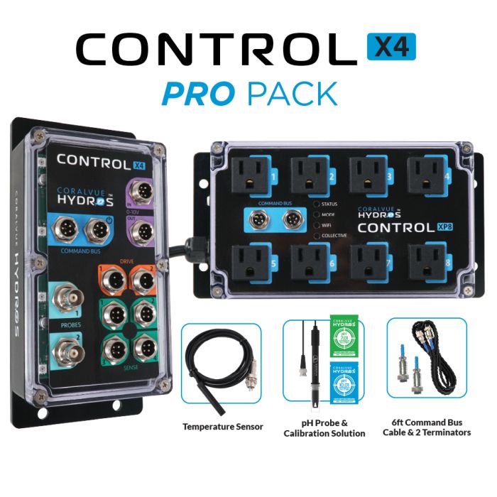 HYDROS Control X4 / XP8 PRO Pack – Complete Reef Automation Controller System