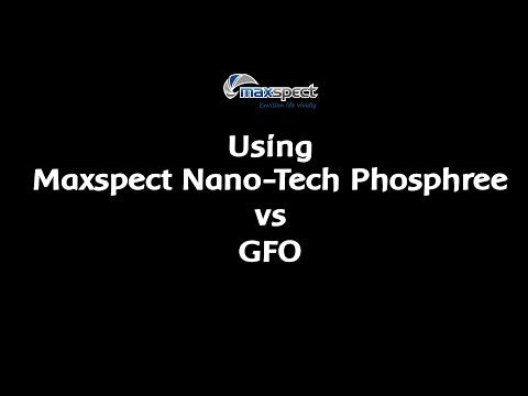 Maxspect Phosphree comparison demonstration — official Maxspect video