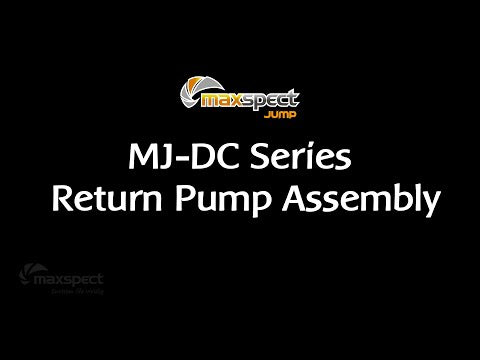 Maxspect JUMP DC return pump assembly — official Maxspect video