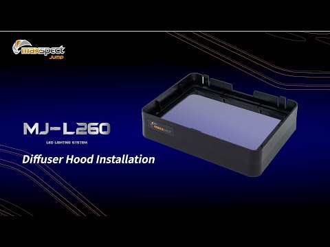MJ-L260 diffuser hood installation — official Maxspect video