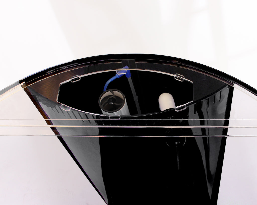 Cylinder overflow and return plumbing