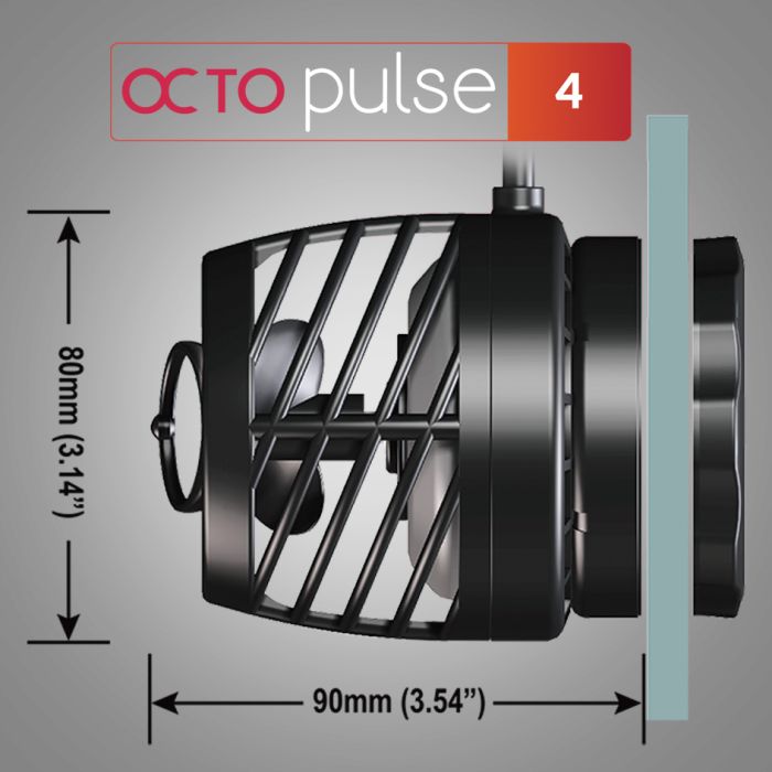 Reef Octopus OCTO Pulse 4 Flow Pump with WaveEngine LE Controller | 4500 GPH