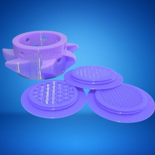 Drifter PRO floating fish feeder in Purple Haze