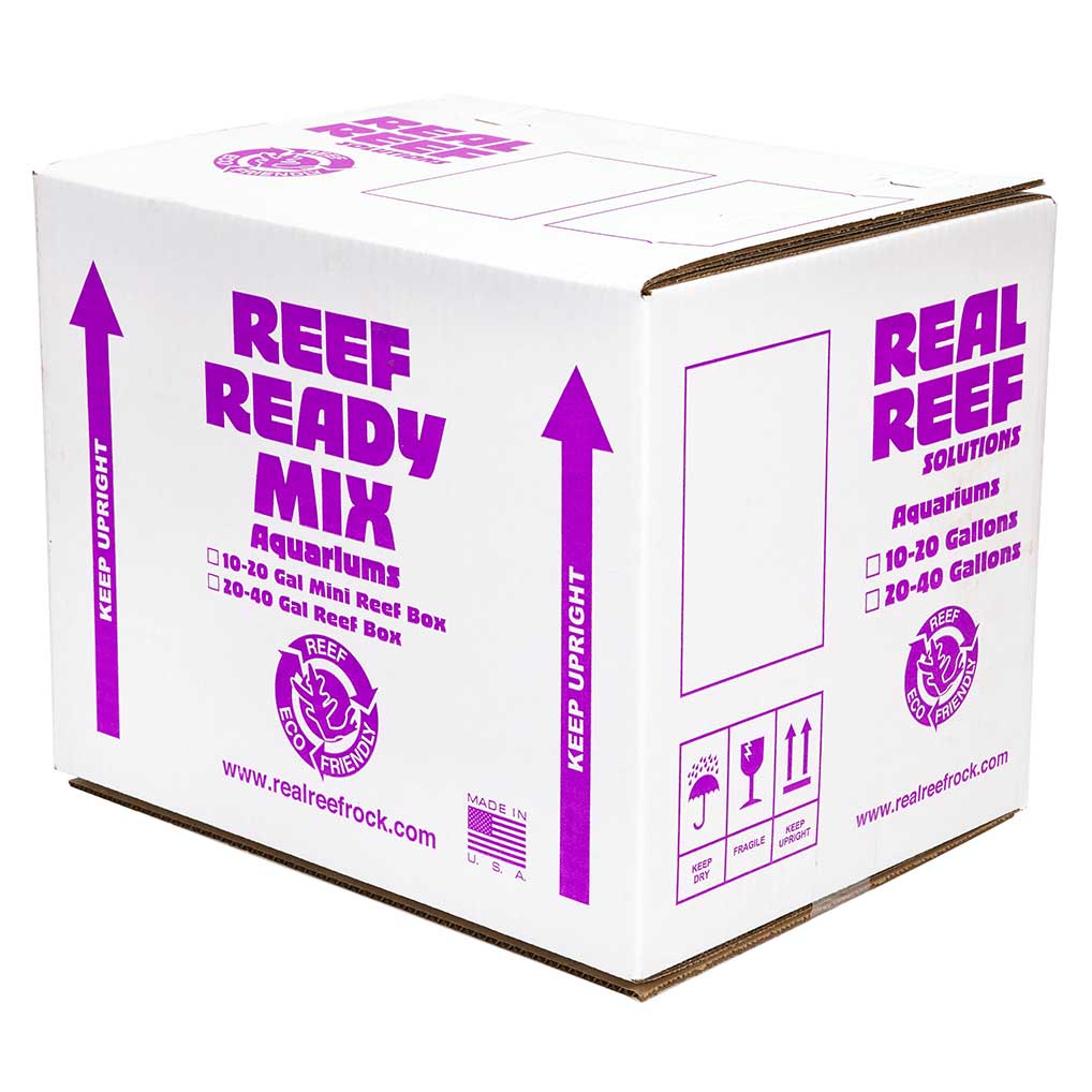 Representative Real Reef Nano Reef Box rock detail; assortment varies