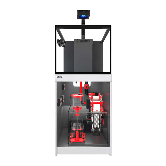 Red Sea REEF-FRAME MAX 170 with white cabinet