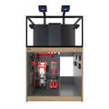 Red Sea REEF-FRAME MAX 250 with oak cabinet