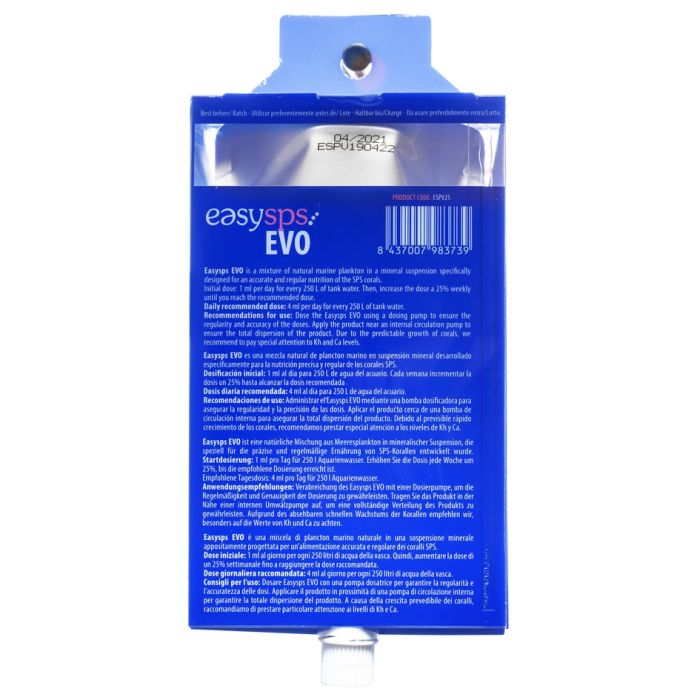 SPS Coral Food – Easy Reefs EasySPS EVO Gel for Growth & Color