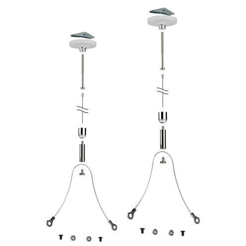 AI HMS Hanging Kit (Fixture Brackets and Rail Sold Separately) - AquaIllumination