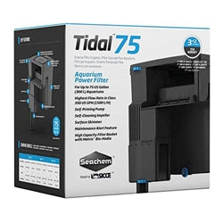 Seachem Tidal 75 Power Filter – 350 GPH, Up to 75 Gallons