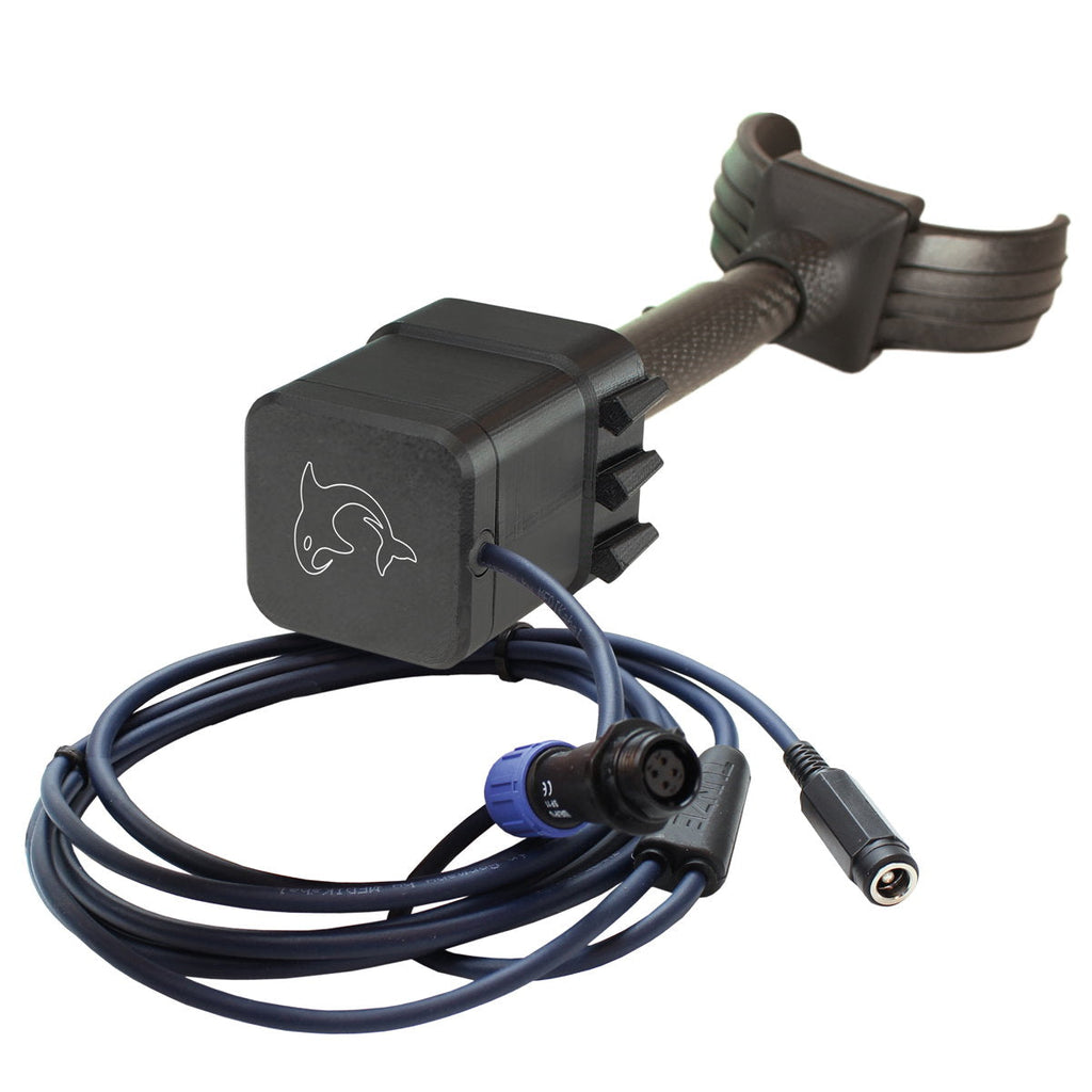 Included TUNZE ORCA MK2 black oscillating mount