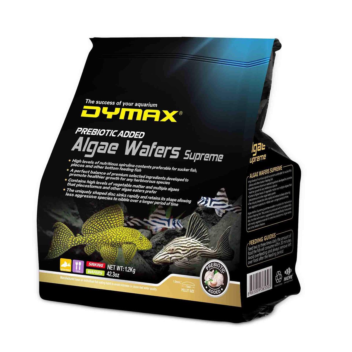 Dymax Algae Wafers Supreme 1.2 kg bag