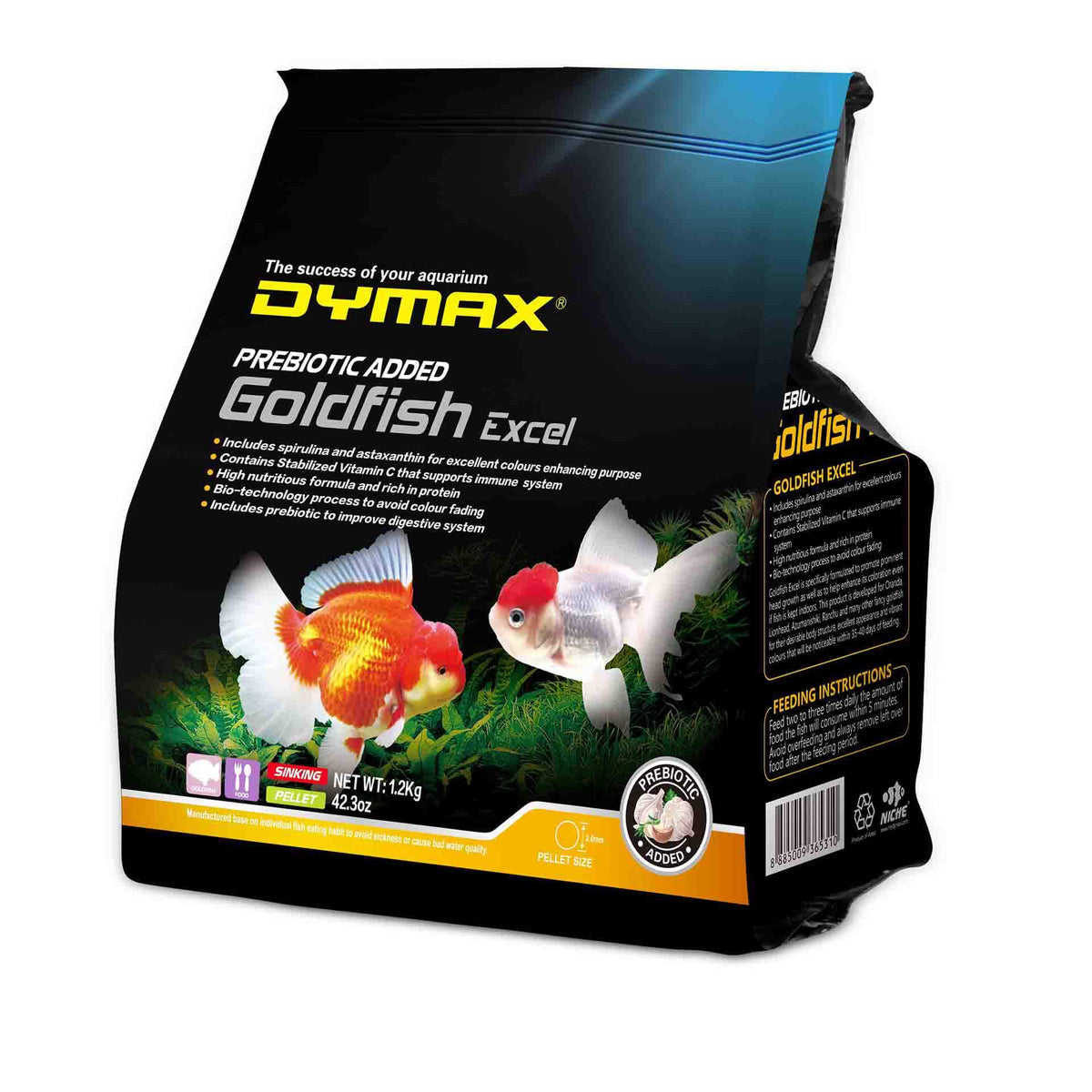 Dymax Goldfish Excel 1.2 kg bag