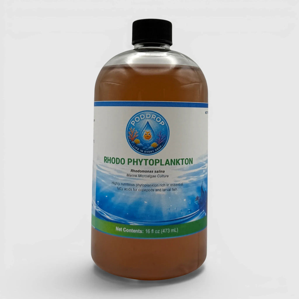 PodDrop Crimson Reef Revolution – Rhodomonas Phytoplankton Culture & Copepod Bundle