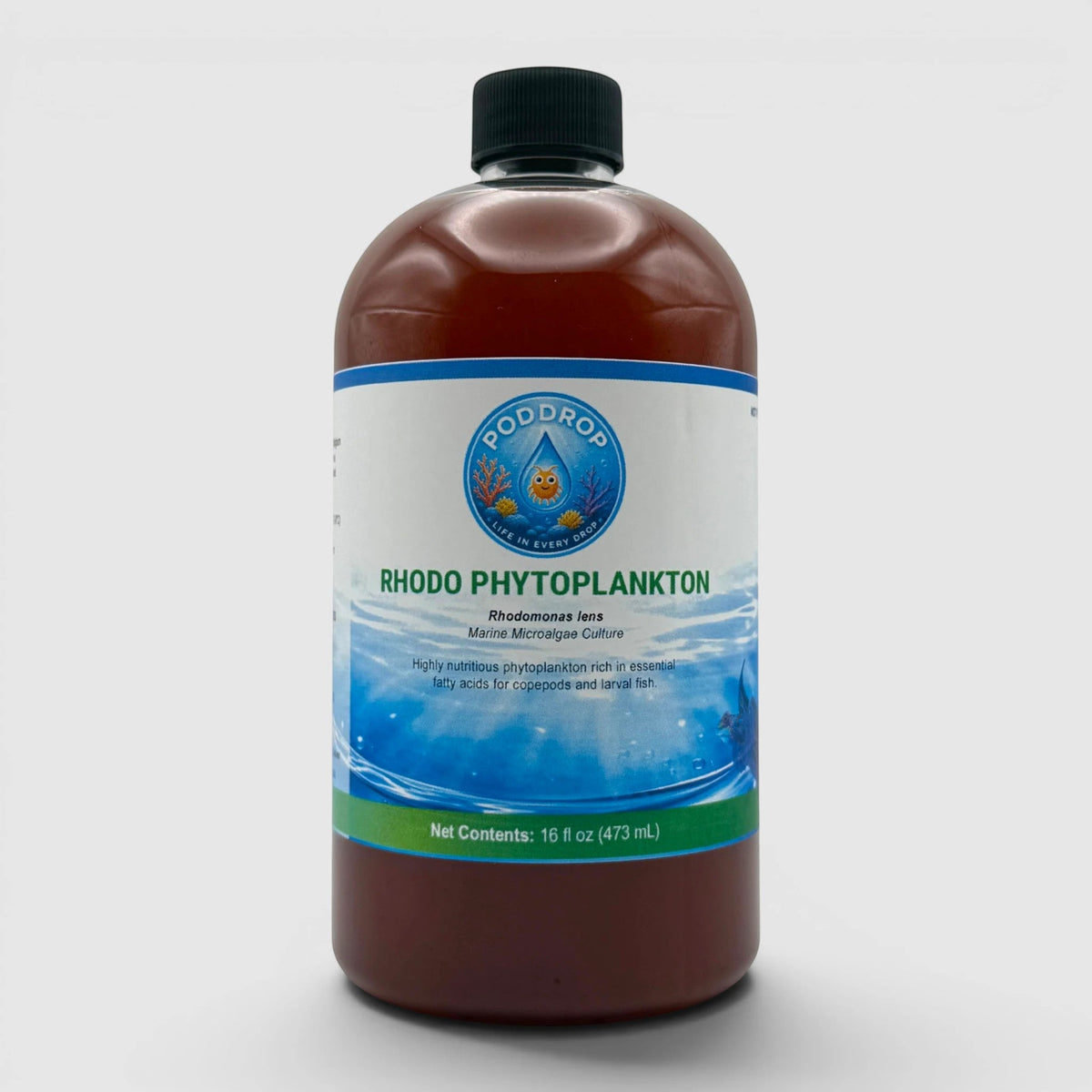 PodDrop Rhodomonas lens Phytoplankton Culture