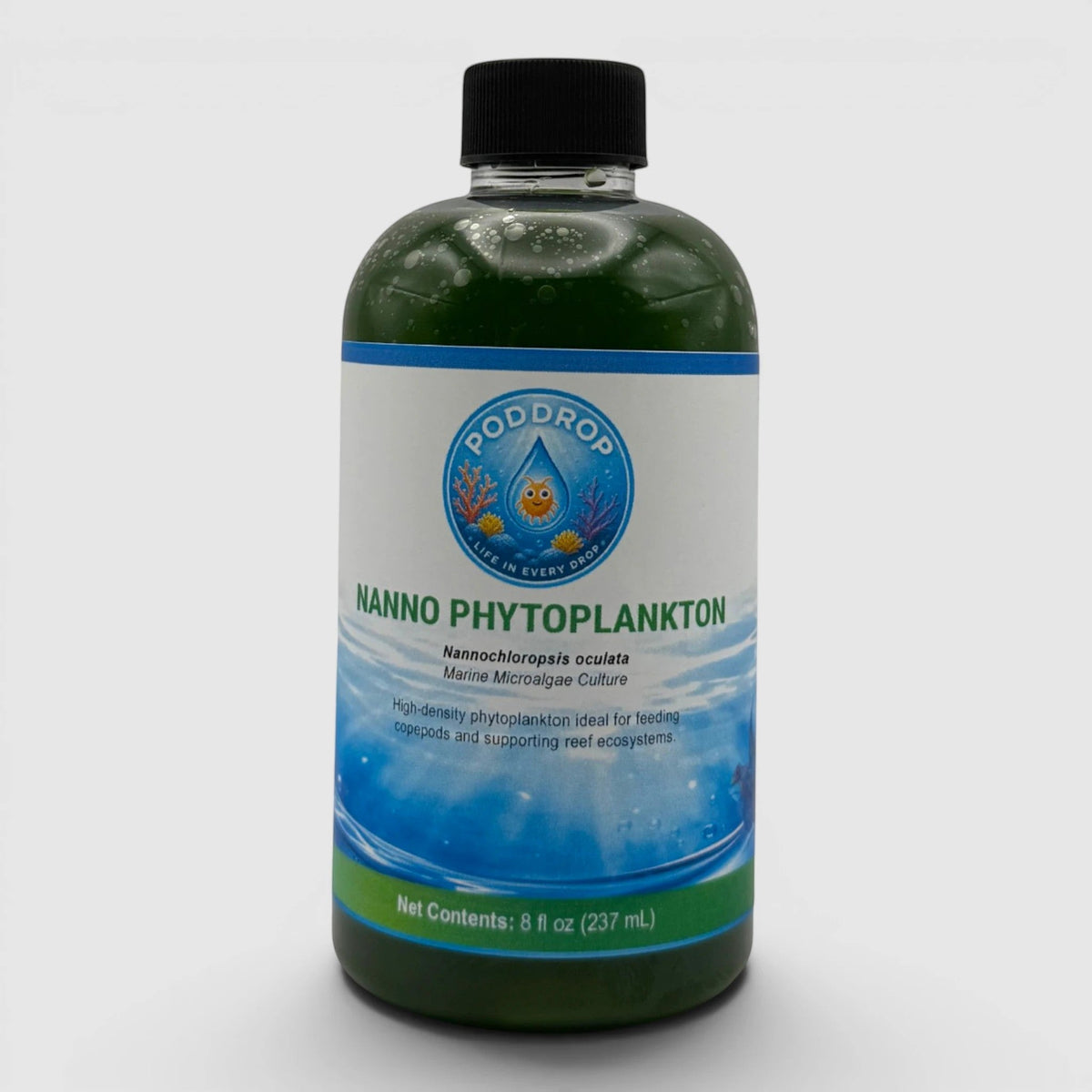 PodDrop Reef Ignition Pack – Nannochloropsis Phytoplankton Culture & Copepod Bundle