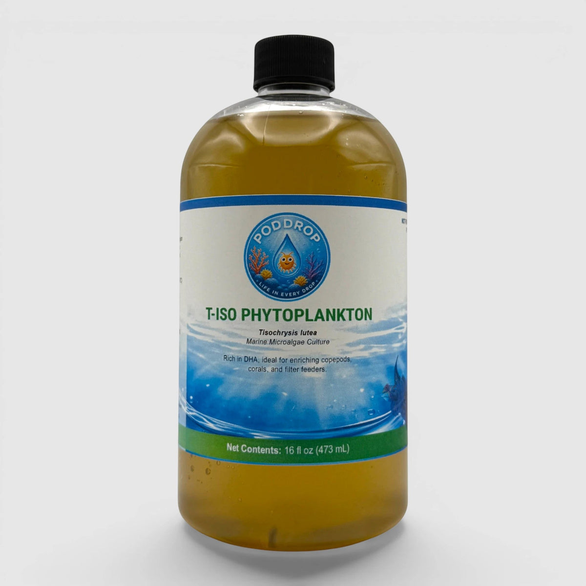 PodDrop Tisochrysis lutea Phytoplankton Culture