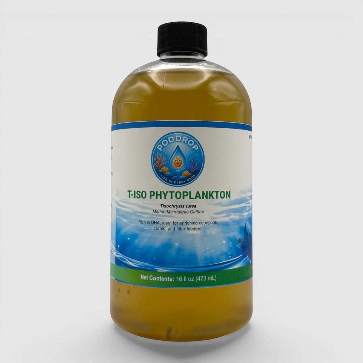 PodDrop Tisochrysis lutea Phytoplankton Culture