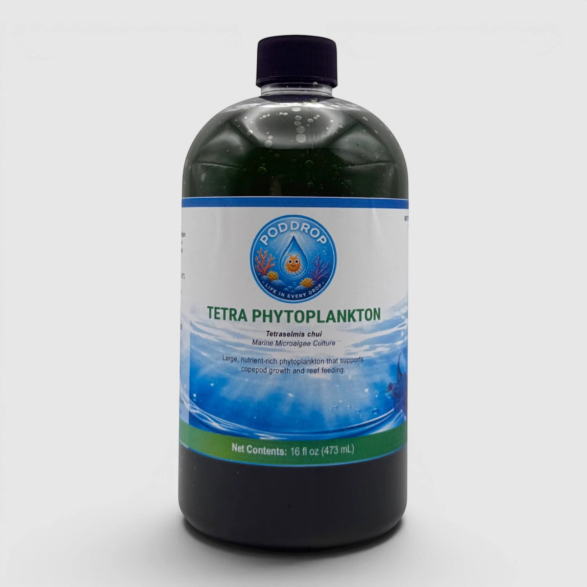 PodDrop Tetraselmis chui Phytoplankton Culture