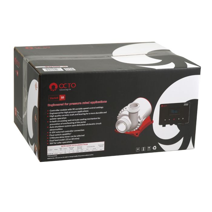 Reef Octopus VarioS 10 Controllable Pressure-Rated DC Return Pump | 4,220 GPH